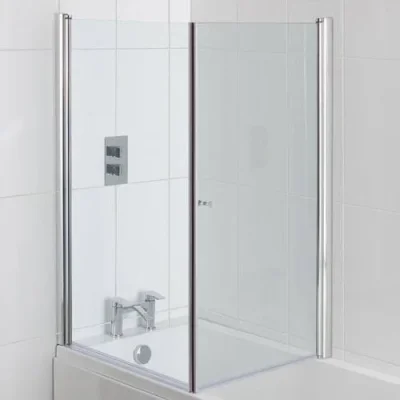 Eastbrook Type 1 Screen Across Bath For 900 Chrome Profiles product image - Image 1
