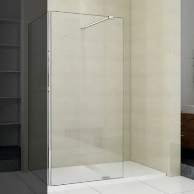 Eastbrook Valliant Walkin 760x1950 C 8mm Chrome product image - Image 1