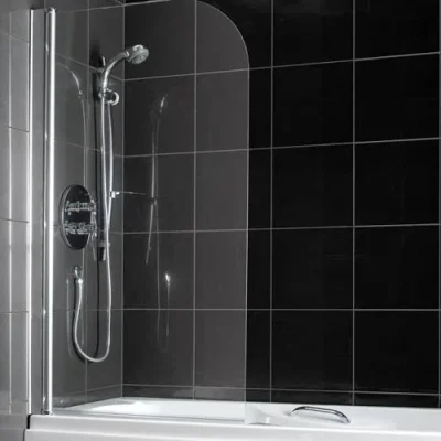 Eastbrook Radius Corner Screen Silver product image - Image 1