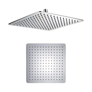 Eastbrook 12 Inch Square Shower Head Mirror Stainless