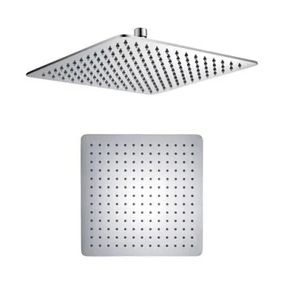 Eastbrook 12 Inch Square Shower Head Mirror Stainless product image - Image 1