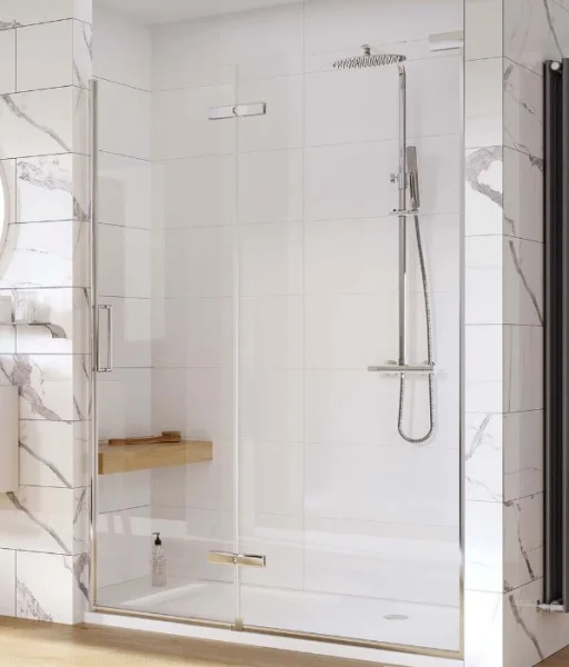 Cubico Lava Hinged Door 1500 & Pack Of Hinges (lh & Rh)