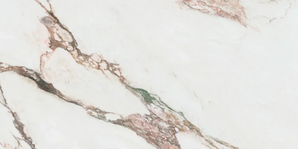 European Tiles Charmo Calacatta Pink 120 X 60cm Polished Wall & Floor Tile detail view - Image 2