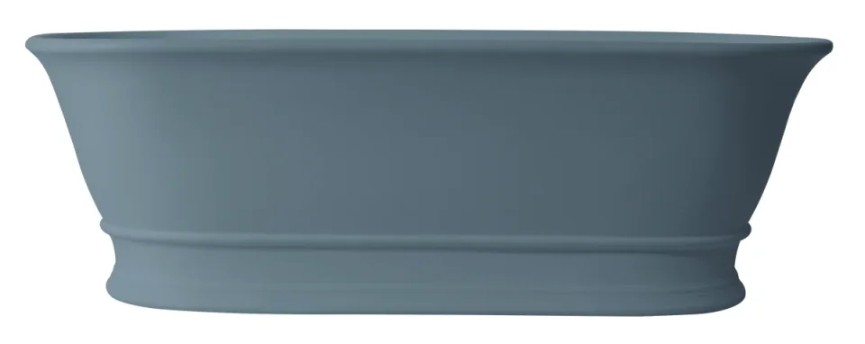 Bc Designs Bampton Bath 1555 X 740 (no Waste) Powder Grey product image - Image 1