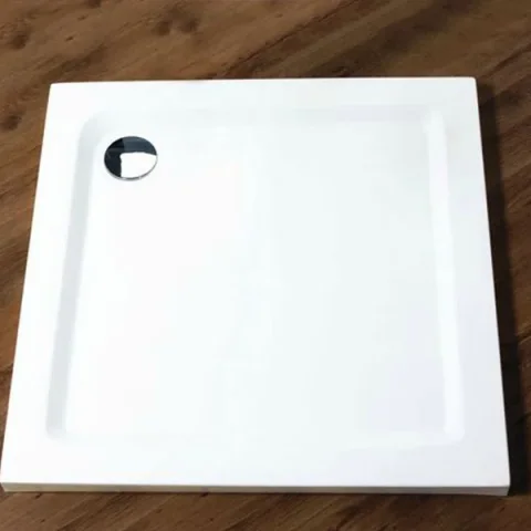 Merlyn Mstone Square Tray [including Waste] 800mm detail view - Image 5