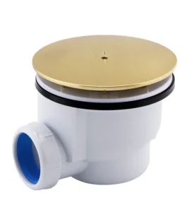 Just Taps Vos Shower Waste Brushed Brass
