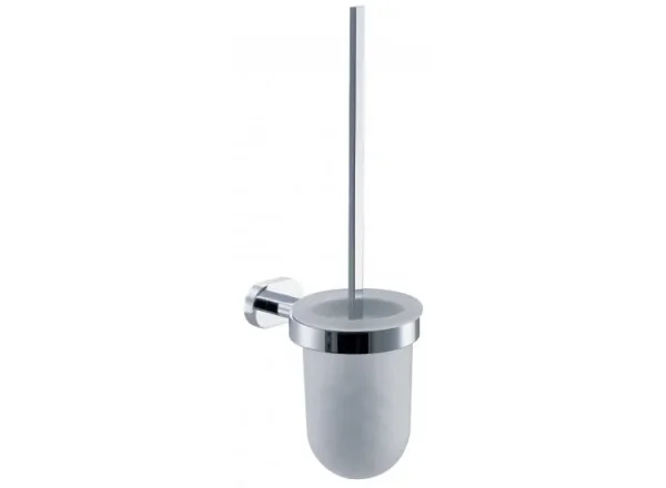 Vado Life Toilet Brush And Holder Wall Mounted Chrome detail view - Image 2
