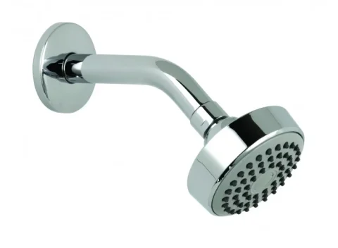 Vado Single Function Shower Head With Arm Chrome detail view - Image 2