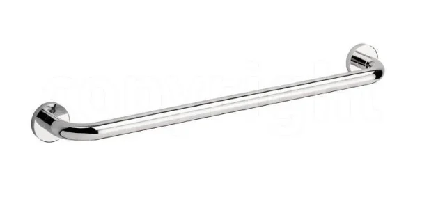Crosswater Central Towel Rail 550mm Chrome detail view - Image 2