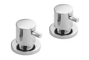 Vado Zoo Pair Of Valves Deck Mounted Chrome
