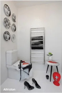 Jis Alfriston 650/520 650 X 520mm Radiator For Central Heating Satin Stainless Steel