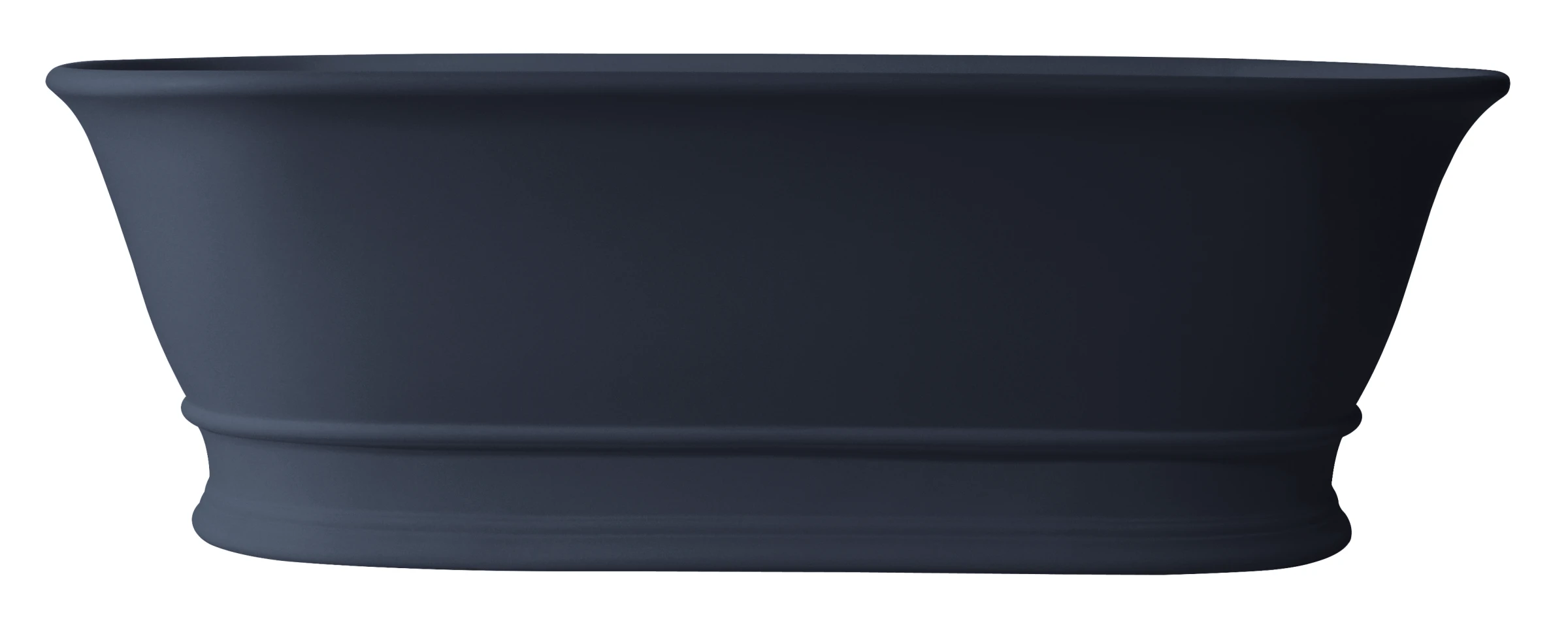 Bc Designs Bampton Bath 1555 X 740 (no Waste) Gunmetal