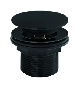 Bc Designs Push Down Bath Waste 60mm (unslotted) Black Silk