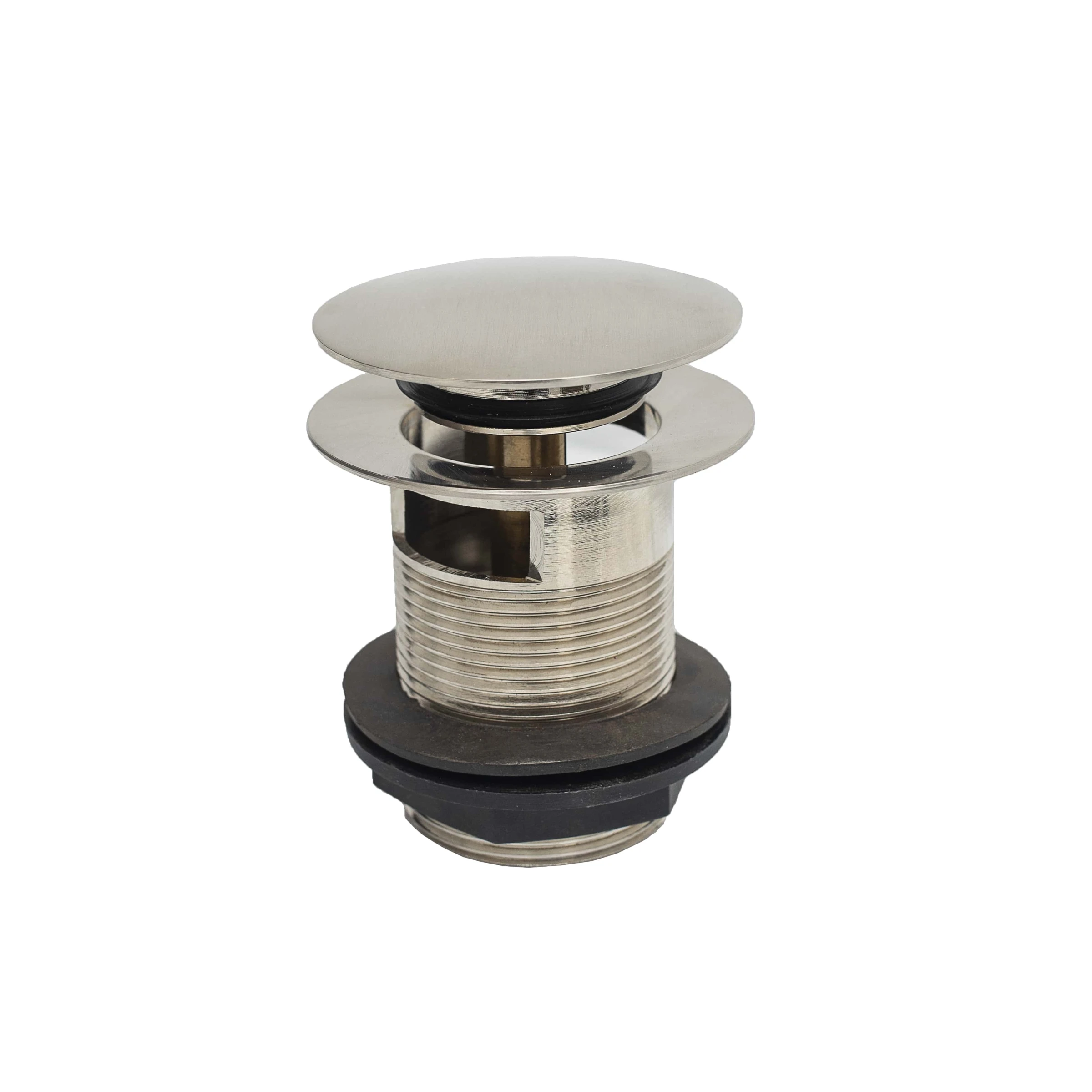 Bc Designs Push Down Bath Waste 70mm (slotted) Nickel