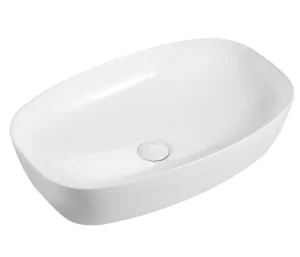 Cubico Yamato White Ceramic Basin 600x380x135