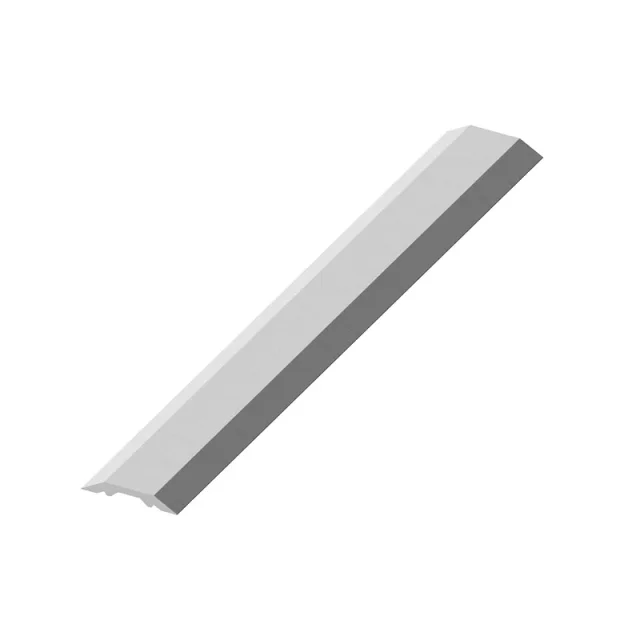 Abacus Glass Threshold Trim Piece - Polished - 2400mm product image - Image 1