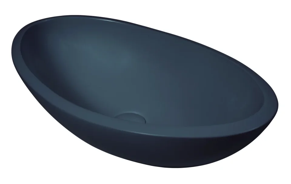 Bc Designs Kurv Basin 615 X 360 Gunmetal detail view - Image 2