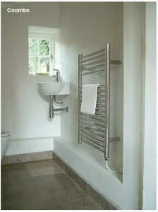 Jis Coombe 780 X 500mm Radiator For Central Heating Polished Stainless Steel