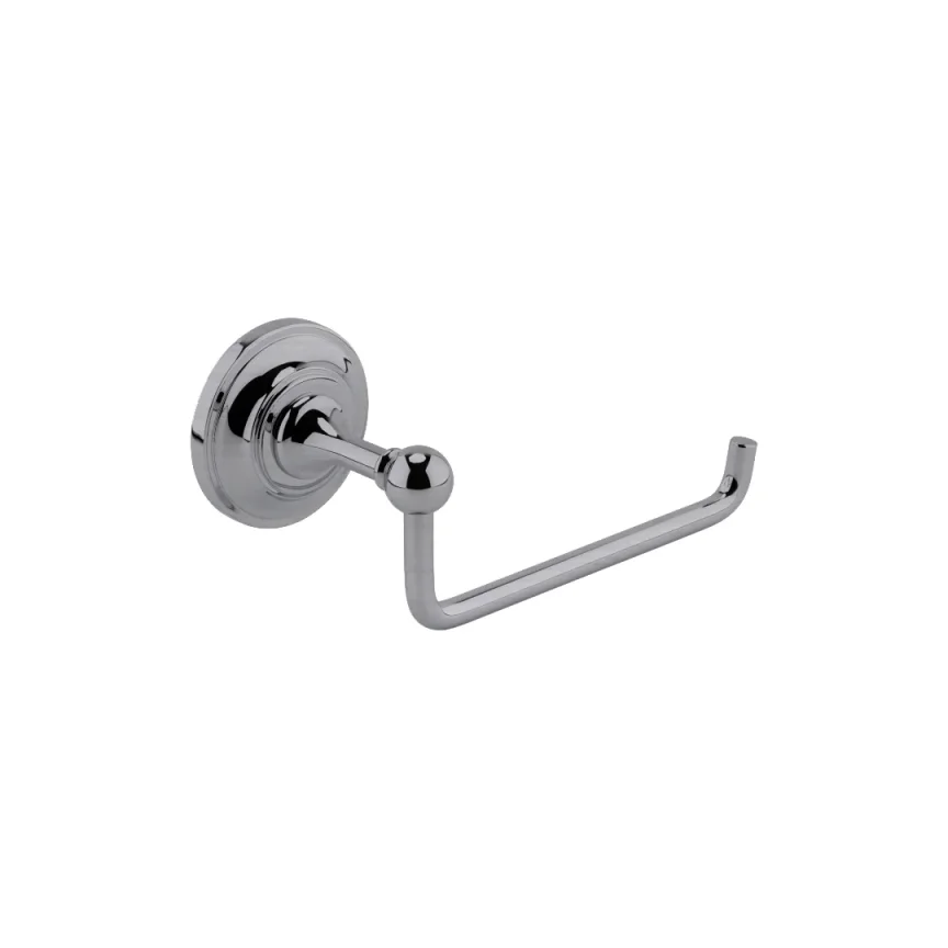 Bc Designs Victrion Toilet Roll Holder Brushed Chrome product image - Image 1