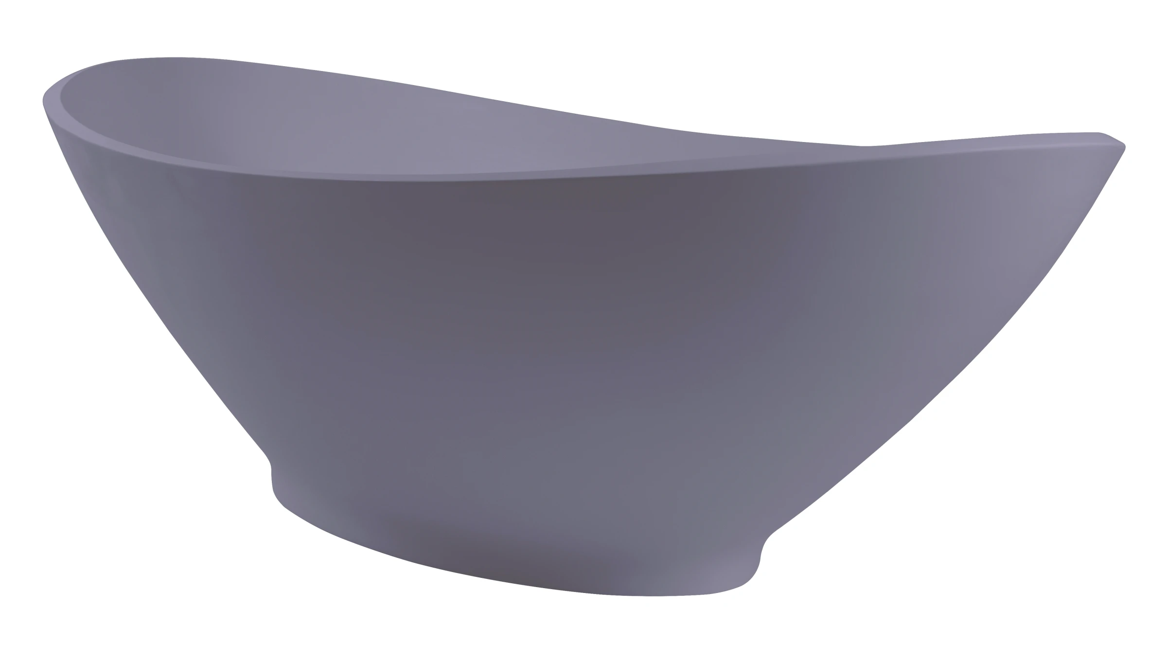 Bc Designs Kurv Bath 1890 X 900 (no Waste) Satin Rose