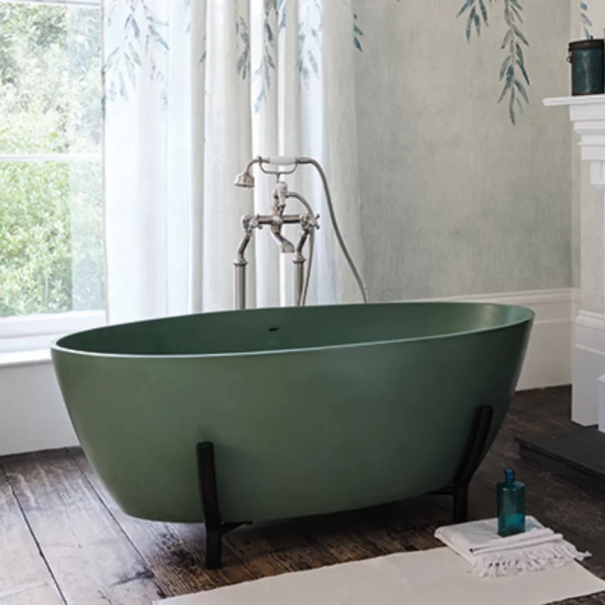 Bc Designs Victrion Crosshead Deck Mounted Bsm Brushed Chrome detail view - Image 2