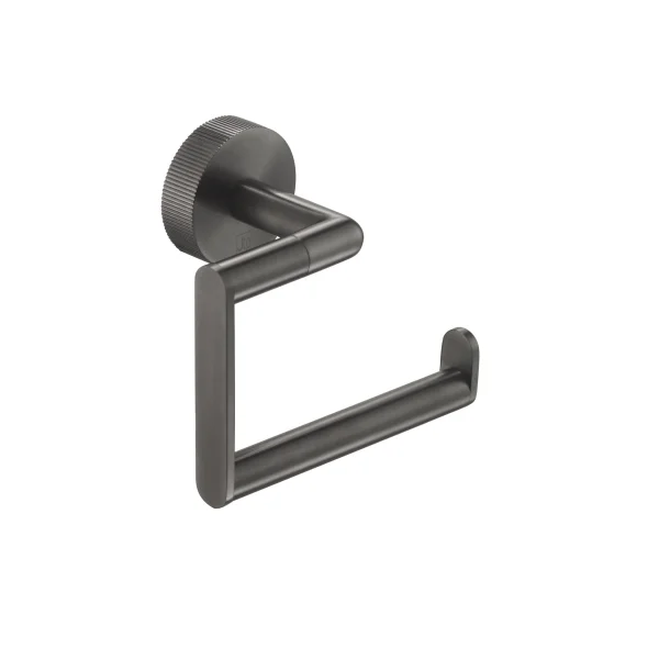 EVO Toilet Roll Holder Brushed Black