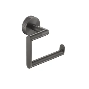 EVO Toilet Roll Holder Brushed Black