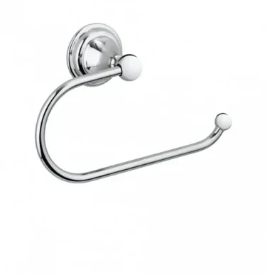 Crosswater Belgravia Toilet Roll Holder Chrome detail view - Image 2