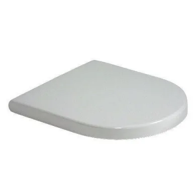 Duravit Seat And Cover Starck 3, White W. Soft Closure, Hinge Sst