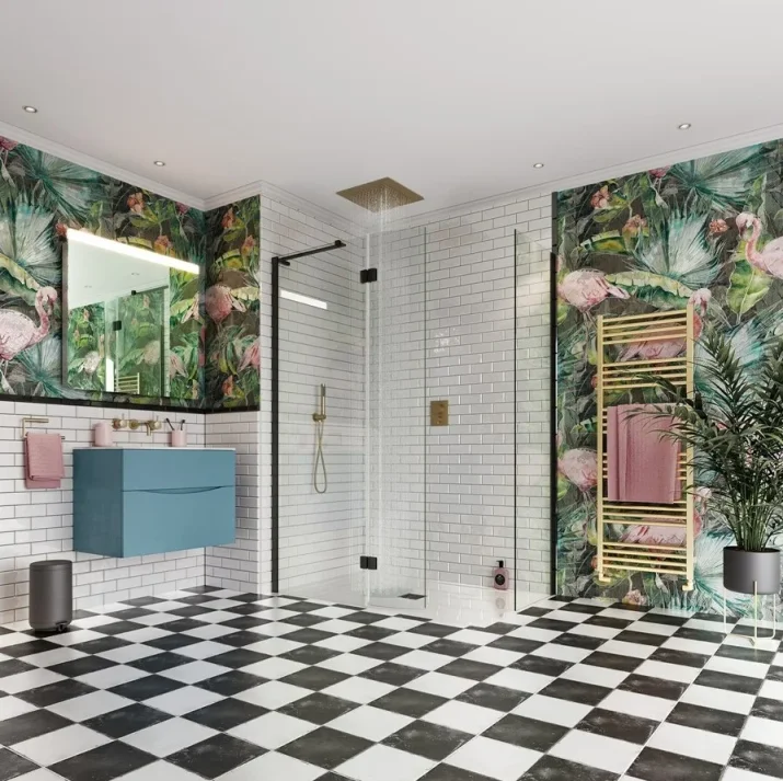 Crosswater Mpro Towel Ring Brushed Brass detail view - Image 4