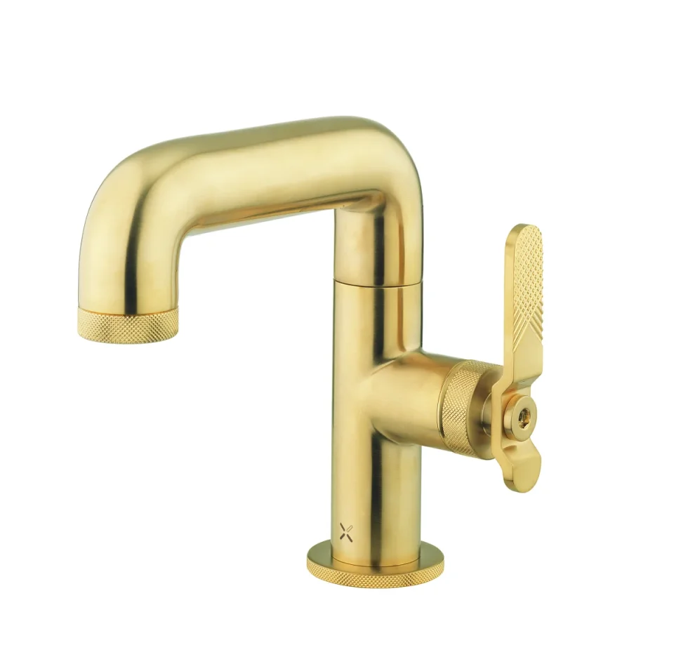 Crosswater Union Basin Mono Brushed Brass product image - Image 1