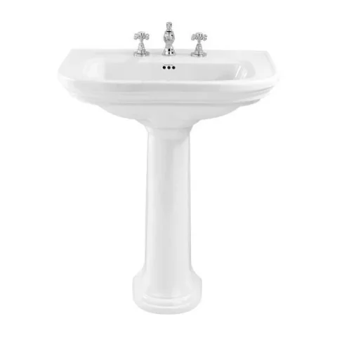 Imperial Carlyon Large Basin 1t 720 White detail view - Image 3