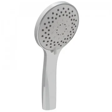 Vado Atmosphere 110mm Round Air-injected 5 Function Rub Clean Shower Handset Chrome product image - Image 1