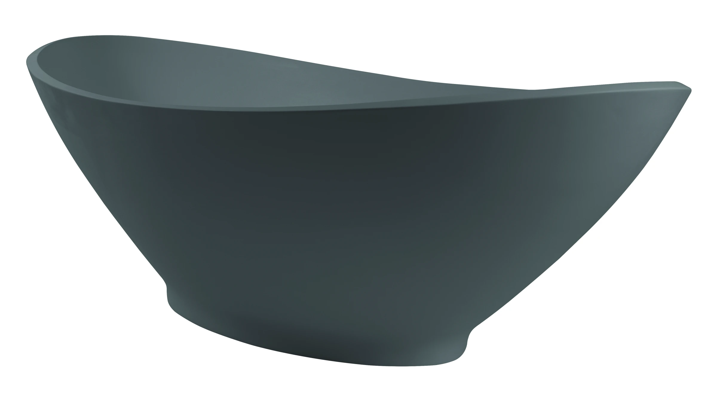 Bc Designs Kurv Bath 1890 X 900 (no Waste) Industrial Grey