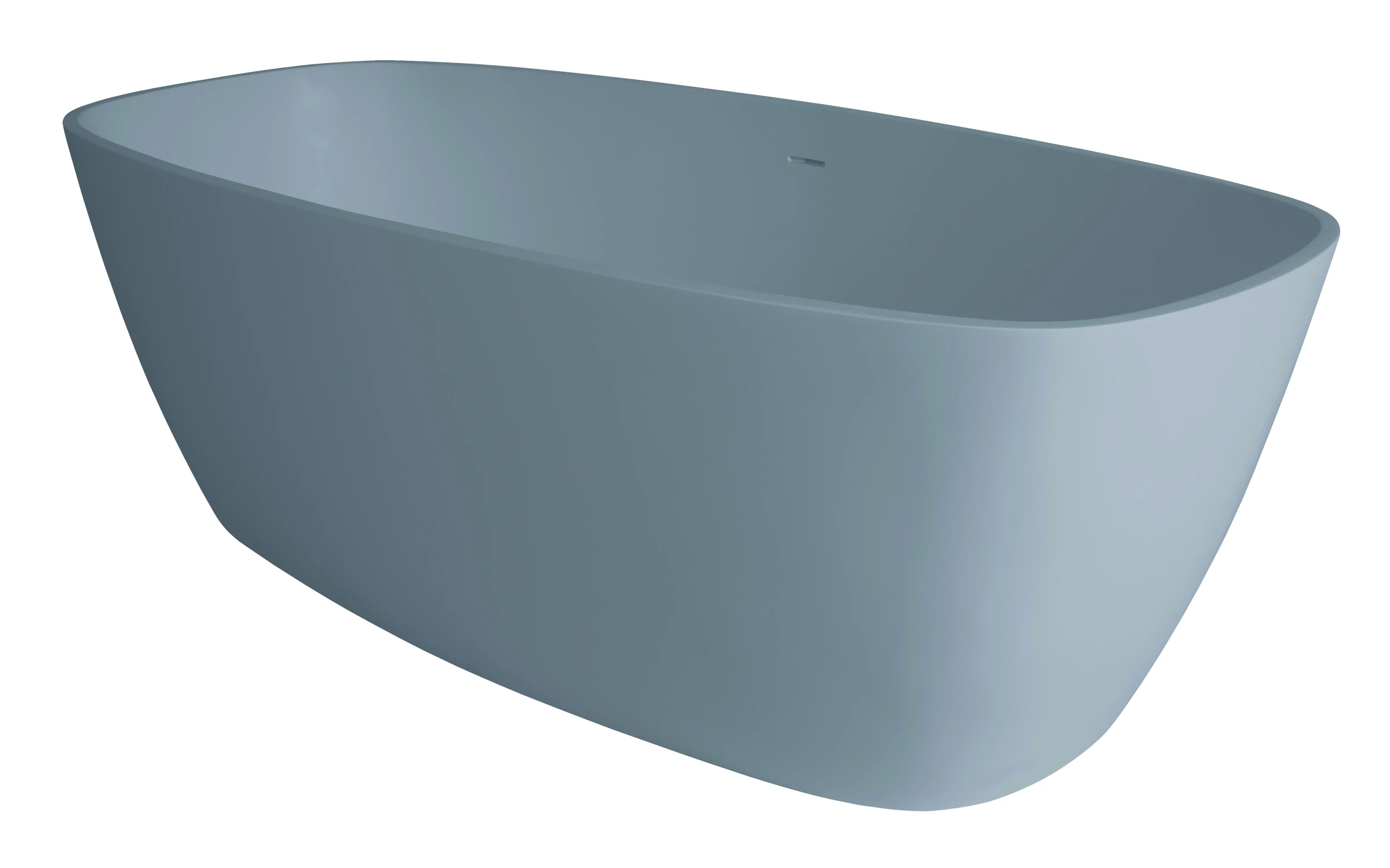 Bc Designs Vive Bath 1610 X 750 (no Waste) Powder Grey