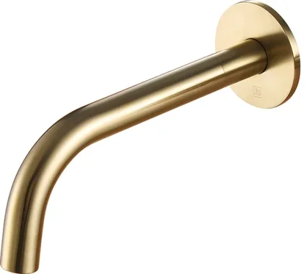 Just Taps Vos Bath/Basin Spout 250mm Brushed Brass