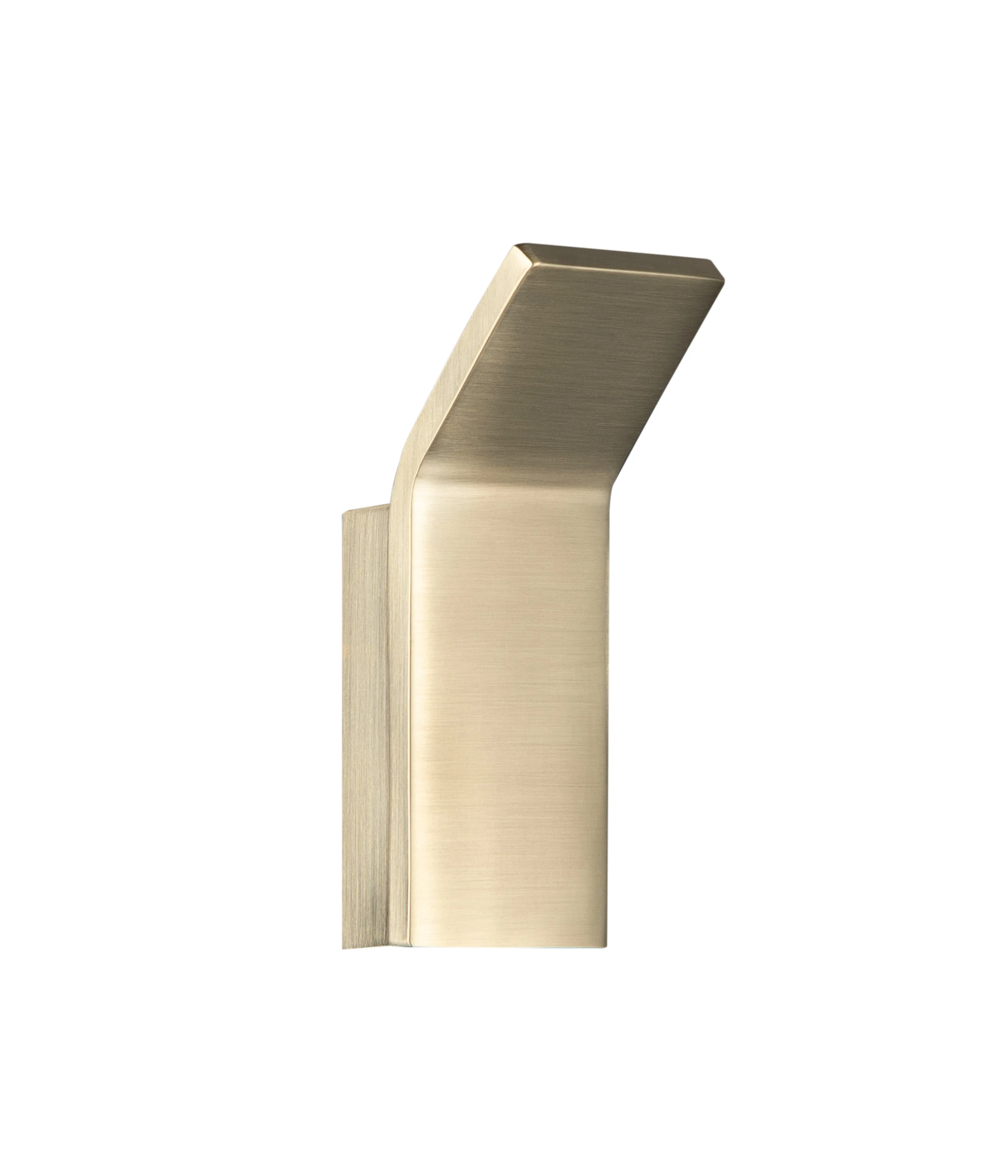 Just Taps Hix Robe Hook Brushed Brass
