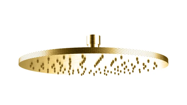 Crosswater Union 250mm Round Shower Head Union Brass