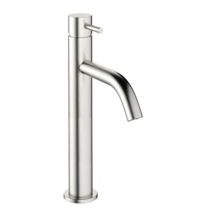 Crosswater Mpro Basin Tall Monobloc Brushed Nickel