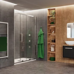 Crosswater Optix Sliding Door 1200 Chrome