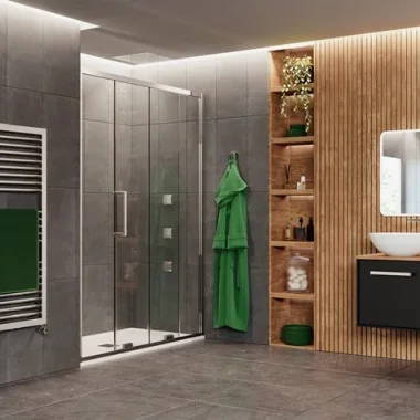 Crosswater Optix Sliding Door 1200 Chrome