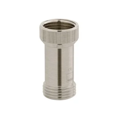 Vado Individual Exposed Shower Outlet 1/2" Double Check Valve Suitable For Fluid Category 3 Brushed Nickel product image - Image 1