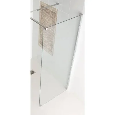 Eastbrook Corniche Easy Clean Walk-in End Panel For 700 Chrome product image - Image 1