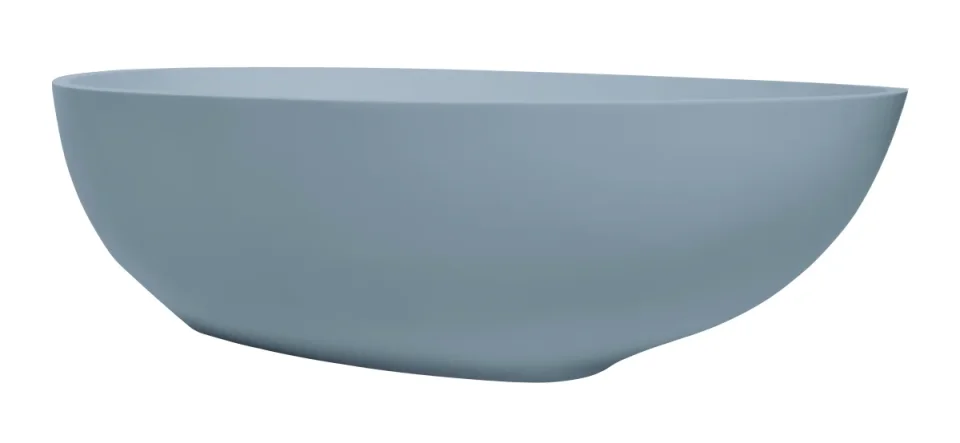 Bc Designs Gio Bath 1645 X 935 (no Waste) Powder Grey product image - Image 1