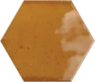 European Tiles Hope Hexagon Polished in Ocre