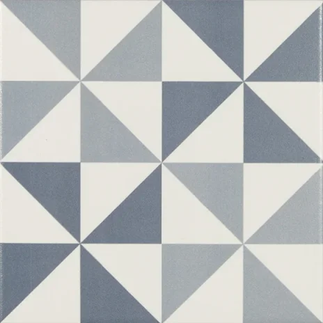 European Tiles Avantegarde Azul 004 20X20 Matt Ceramic Tile product image - Image 1