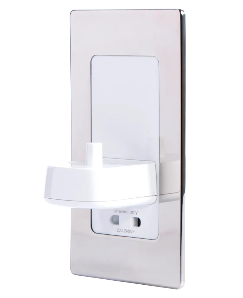 Proofvision Electric Toothbrush Charger W.shaver Polished Steel product image - Image 1