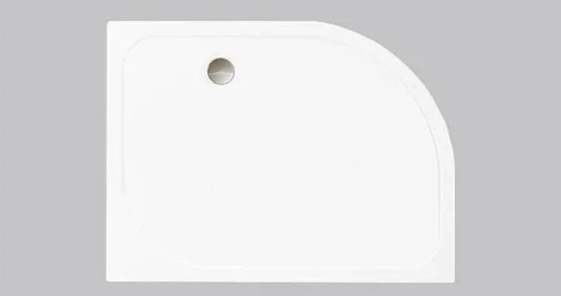 Merlyn Mstone Offset Quadrant Tray [including Waste] 1000 X 800mm product image - Image 1