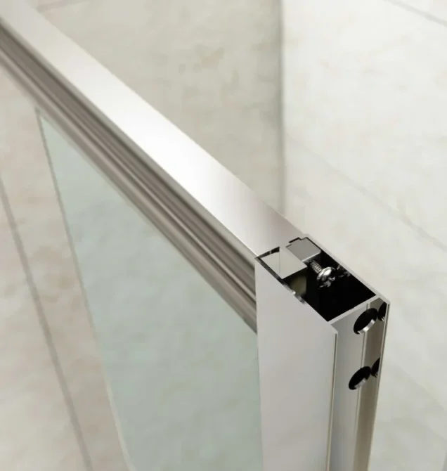 Merlyn New Mbox Sliding Door 1400 1400mm detail view - Image 4