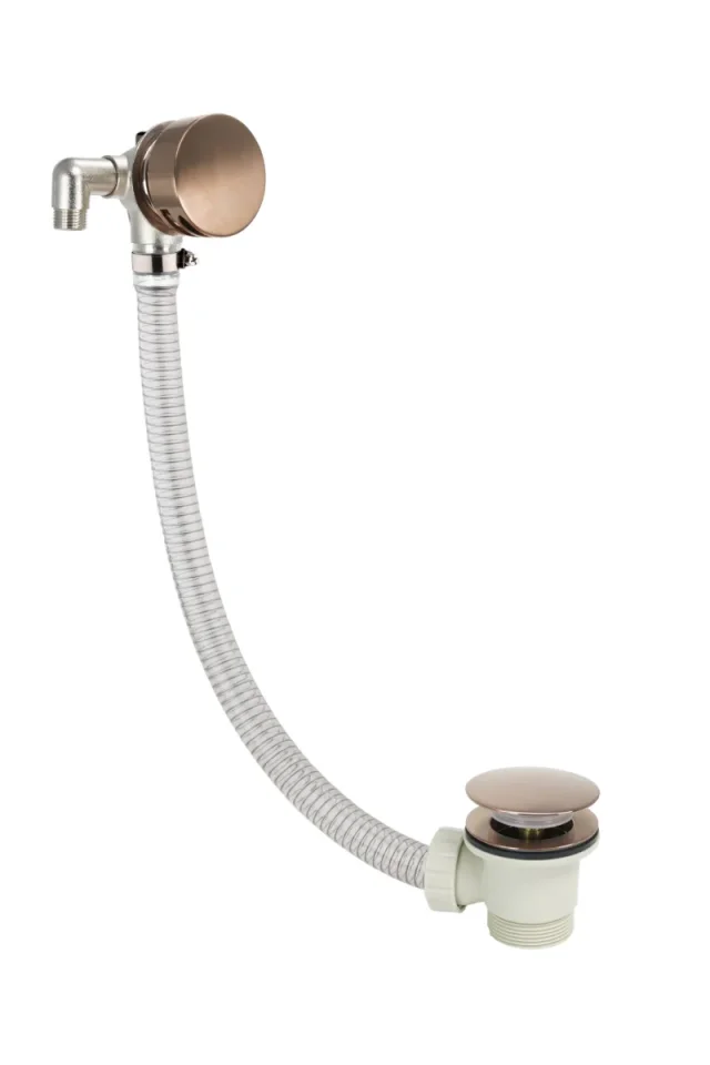 Just Taps Kono Extended Exofil With Click Clack Bath Waste Brushed Bronze product image - Image 1